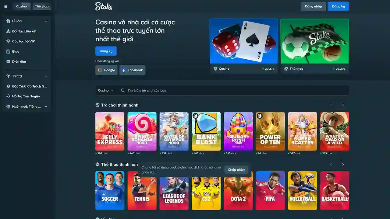 Stake Home - Casino Background 2026